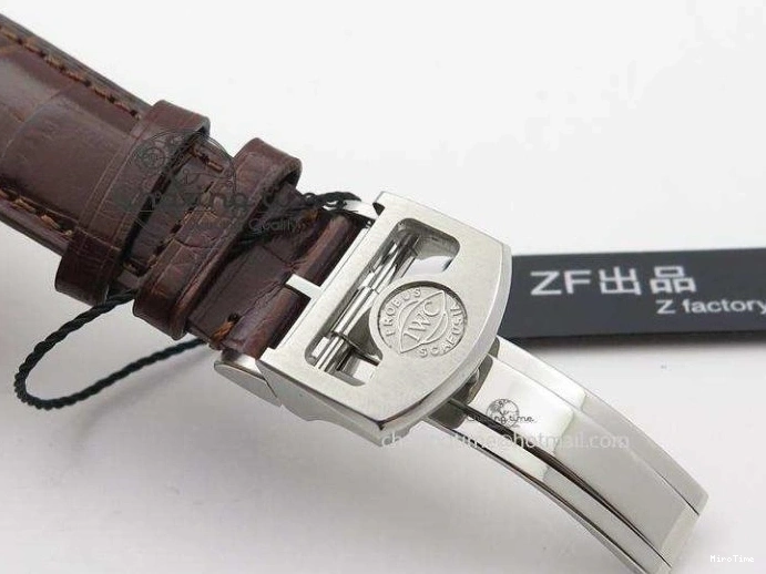 MIROTIME 1228 MoistureWicking Portuguese Real PR IW500704 ZF 1:1 Best Edition On Brown Leather Strap A52010 V 7311